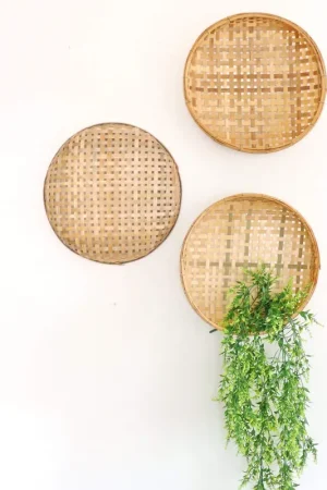 Trusted Brand Sansuk - Wall Hanging Decor (Set Of 3) By Thaihome