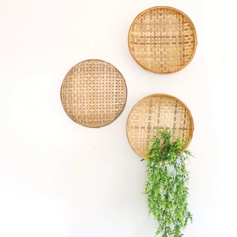 Trusted Brand Sansuk - Wall Hanging Decor (Set Of 3) By Thaihome