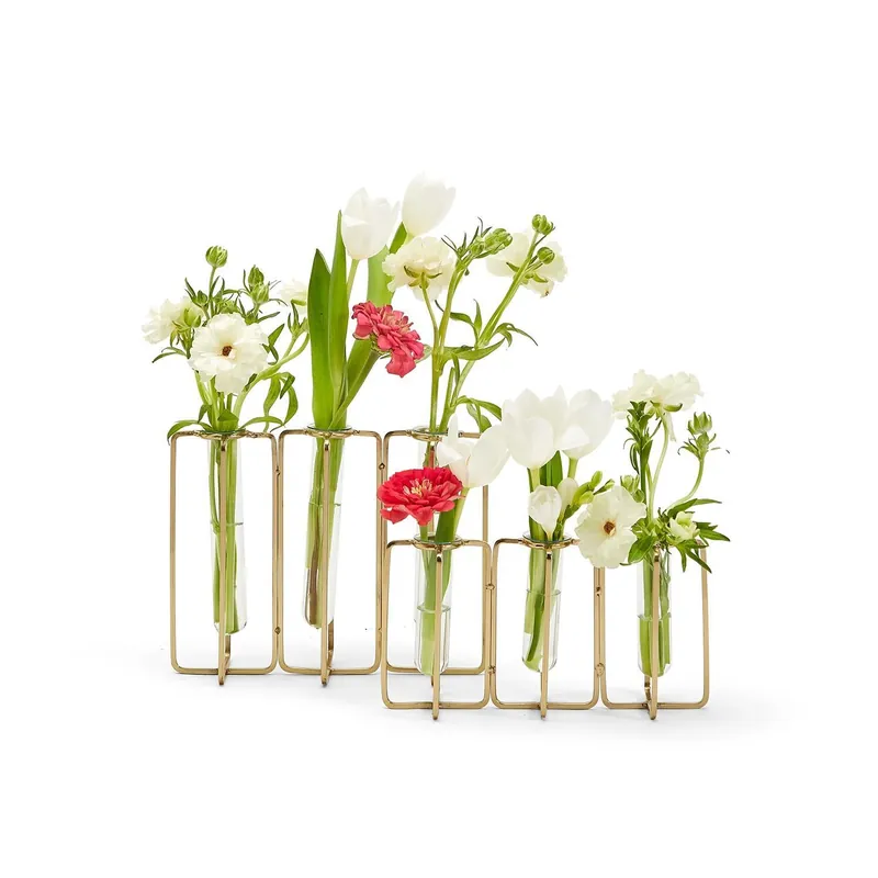 Limited Time Gold Vase Incl 2 Sizes Set Of 8 By Tozai Home