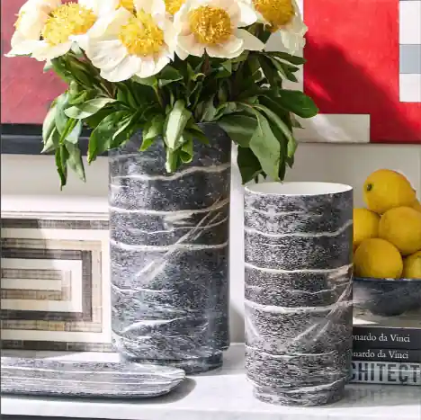 Faux Wood Vase Set Of 4 By Tozai Home Top Rated