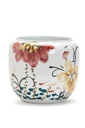 Japanese Flower Blossoms Planter Set Of 2 By Tozai Home Fan Favorite