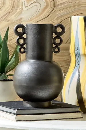 Marrakech Black Vase Set Of 4 By Tozai Home Limited Time