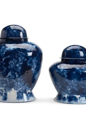 Time-Limited Vase with Lid Set Of 2 By Tozai Home