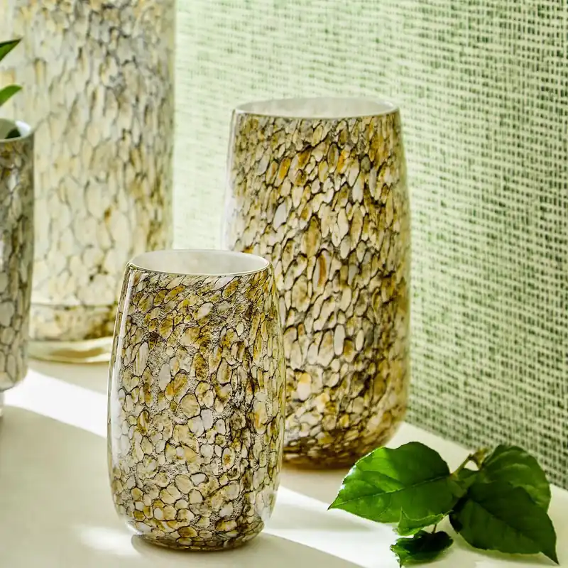 New Arrival Speckled Vases Set Of 4 By Tozai Home
