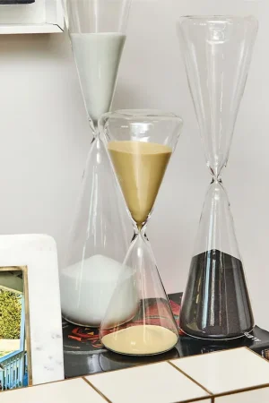 While Supplies Last Conical Sand Timer - Glass Set Of 6 By Tozai Home