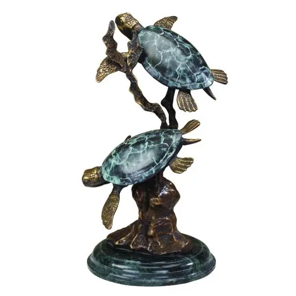 Best Price Large Sea Turtle Duet By SPI Home - 15in Height