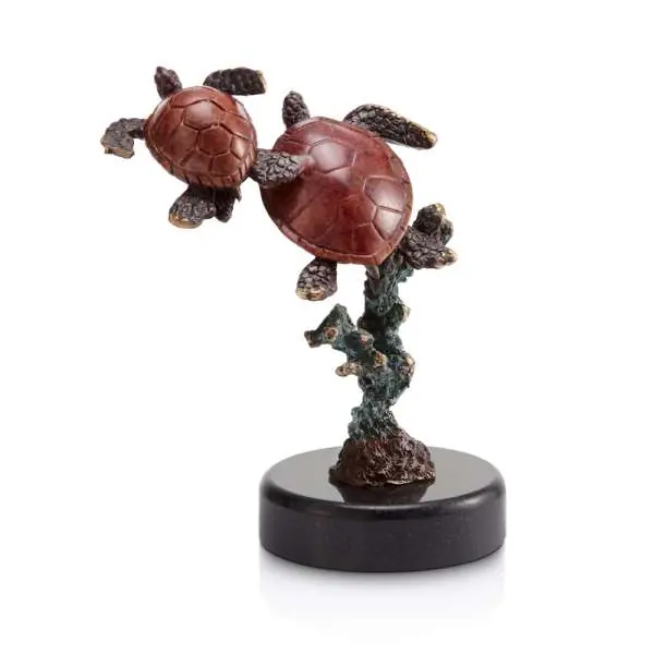 Weekend Sale Reef Explorers (Double Turtles By SPI Home - 5.5in Height