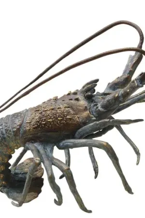 Authentic Night Walker Florida Lobster By SPI Home - 8in Height
