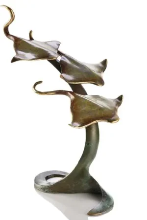 Triple Stingrays By SPI Home - 9.5in Height Hot Picks