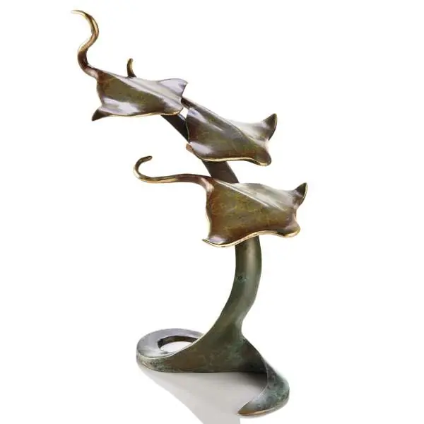 Triple Stingrays By SPI Home - 9.5in Height Hot Picks