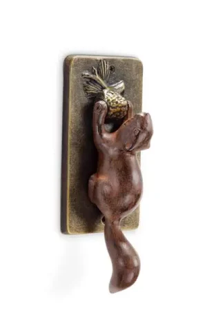 Squirrel Doorknocker By SPI Home - 3in Height Authentic