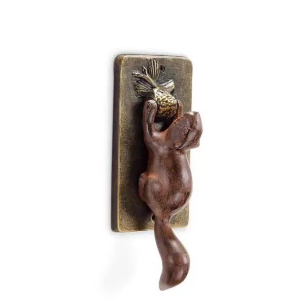 Squirrel Doorknocker By SPI Home - 3in Height Authentic