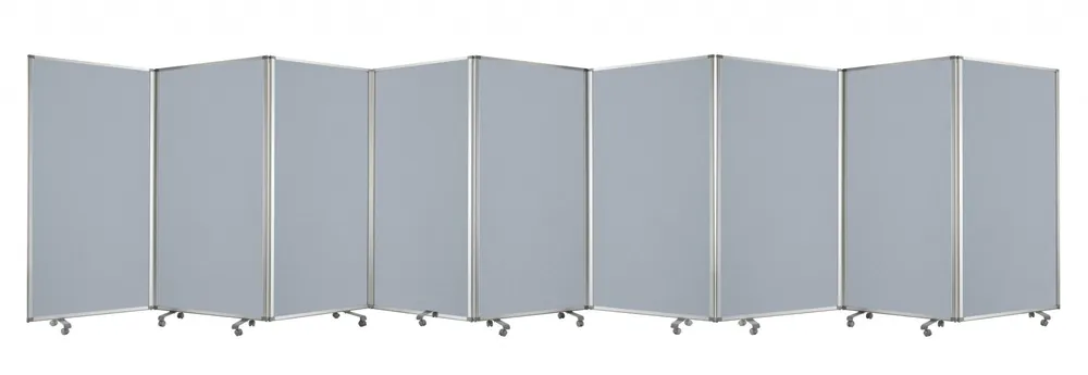 Special Discount Metal, Grey, 9 Panel, Screen By Homeroots