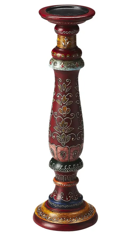 Hand Painted Candle Holder By Homeroots Best Choice