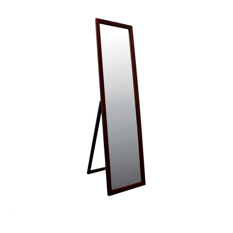 Must Have Walnut Finish Full Length Standing Mirror By Homeroots