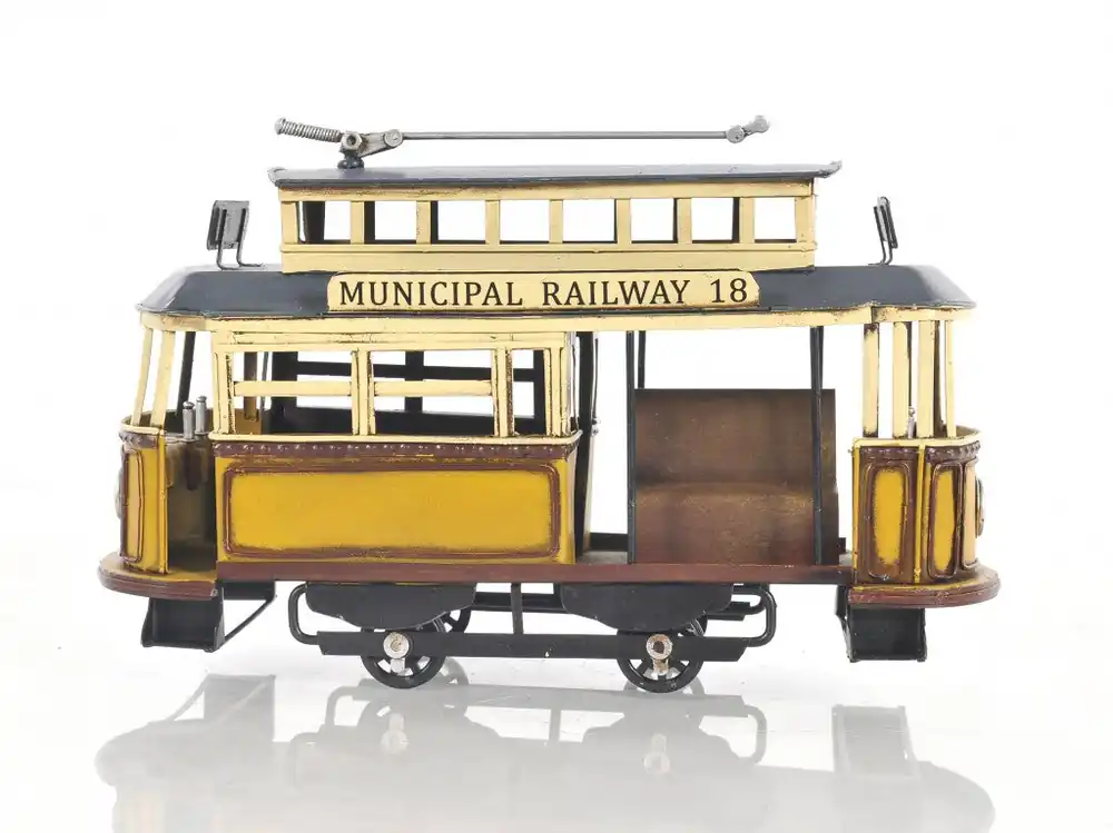 Railway Cable Car Sculpture By Homeroots Premium