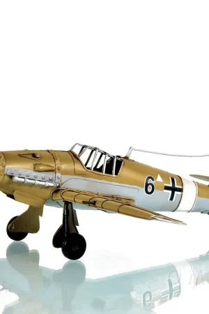 Worldwide Shipping c1935 Messerschmitt BF 109 Fighter Sculpture By Homeroots