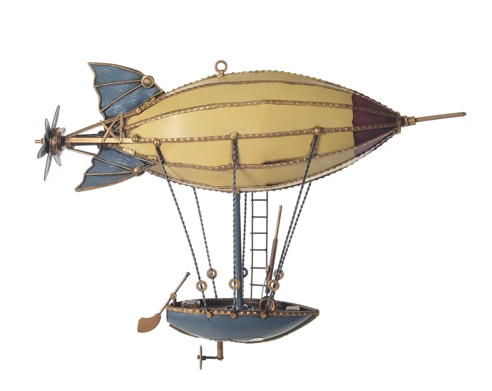 Editor’s Pick Steampunk Airship Metal Model By Homeroots