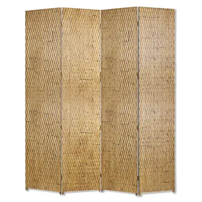 Gold Wood Screen By Homeroots Factory Price