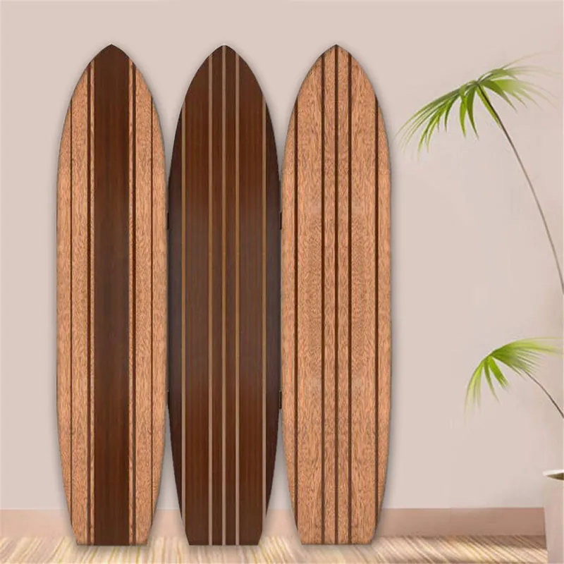 Shop Now Warm Brown Long Board 3 Panel Room Divider Screen By Homeroots