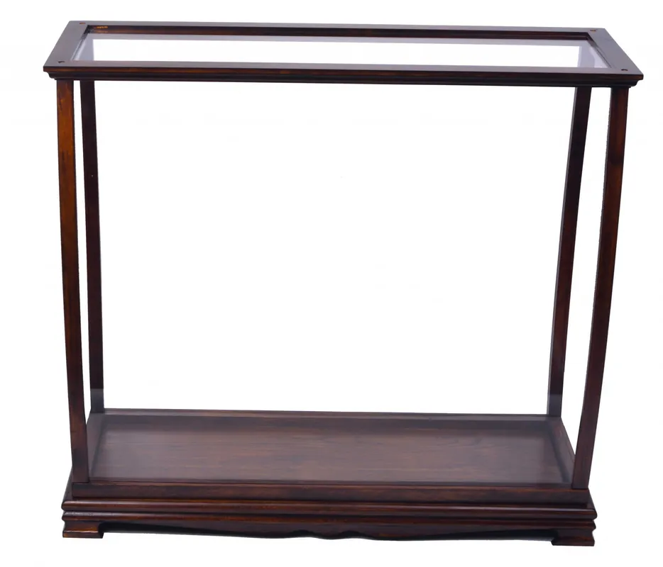Buy Today Classic Brown For Midsize Tall Ship Display Case By Homeroots