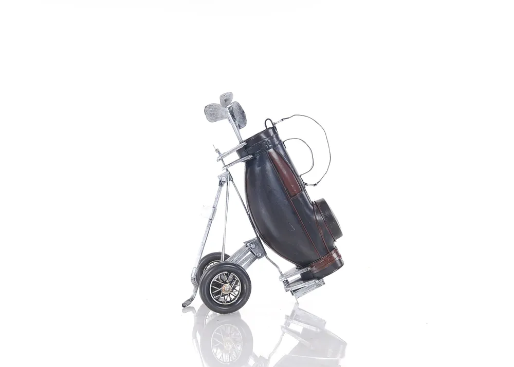 Black Golf Bag By Homeroots Seasonal Sale