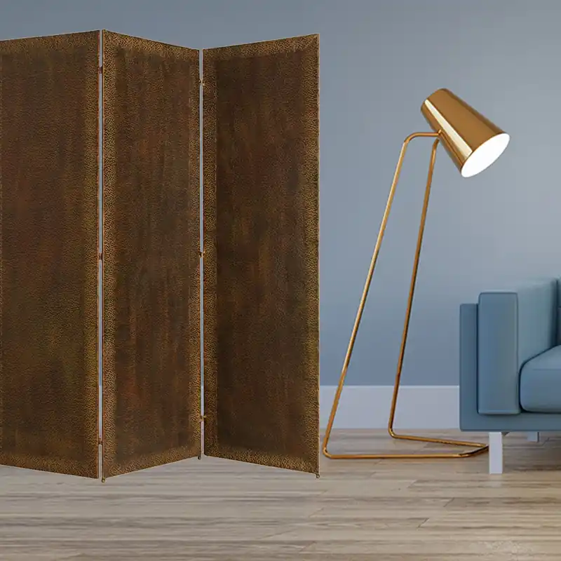 Bronze Wood Forger Screen By Homeroots Special Offer