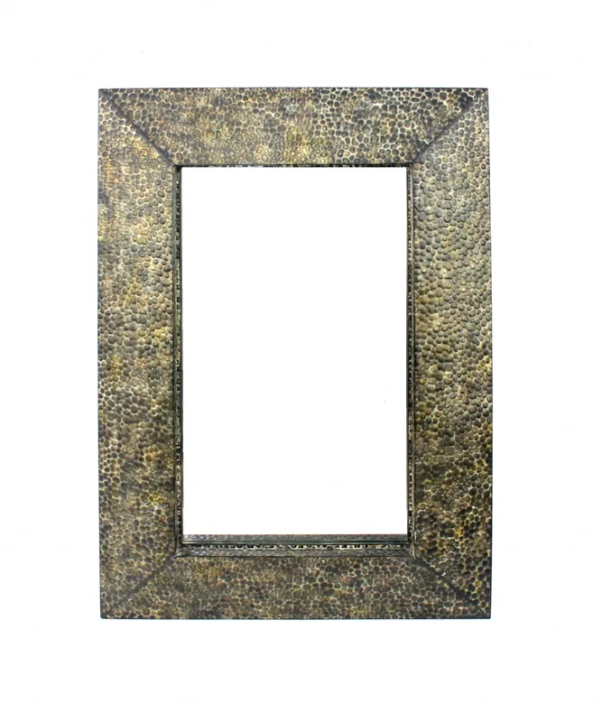 Place Order Bronze Gravel-Like Mosaic Frame - Dressing Mirror By Homeroots