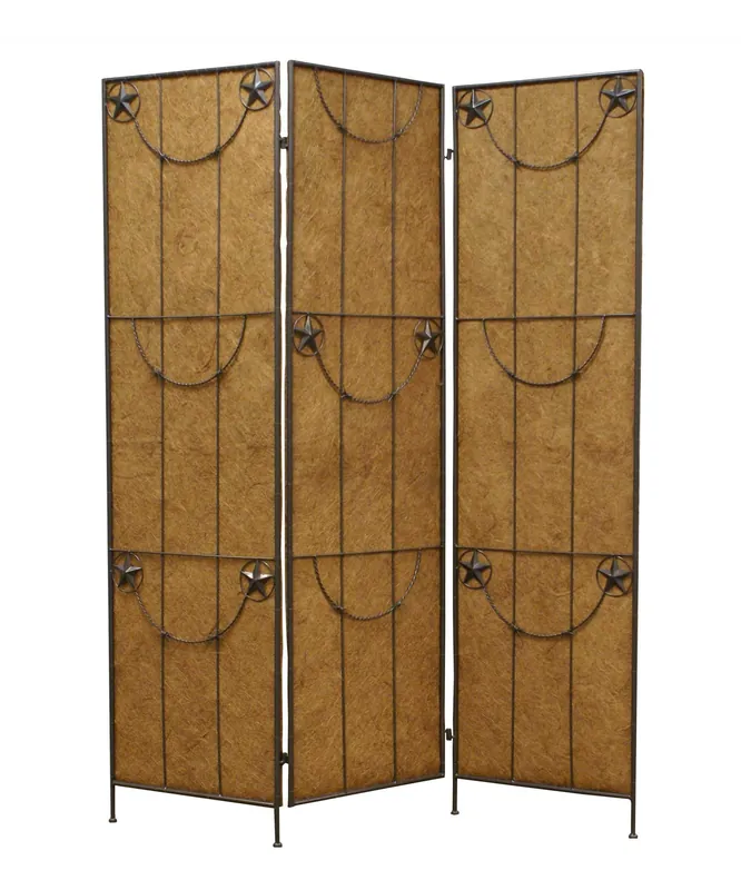 Bargain Brown Metal Lone Star - Screen By Homeroots