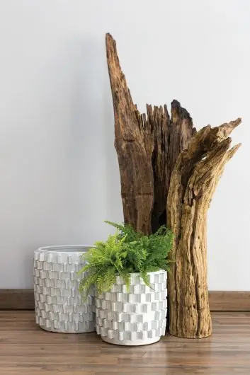 Zona Pot By Accent Decor - 2 Sizes - White - Ceramic - 98300 - 98301 Place Order
