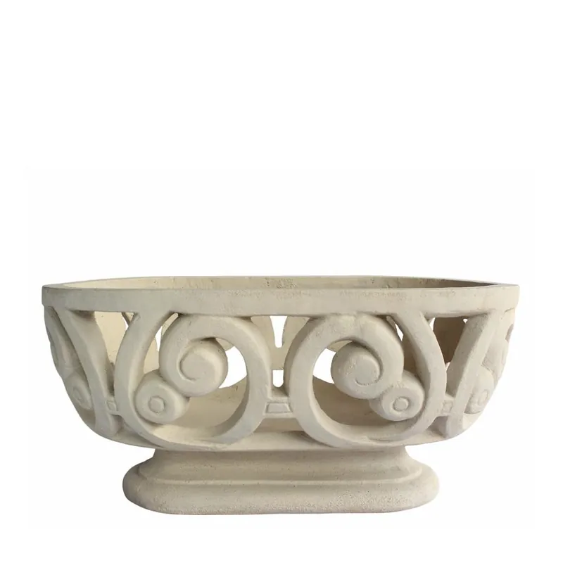 Wholesale Milano Oval Planter By Anderson Teak