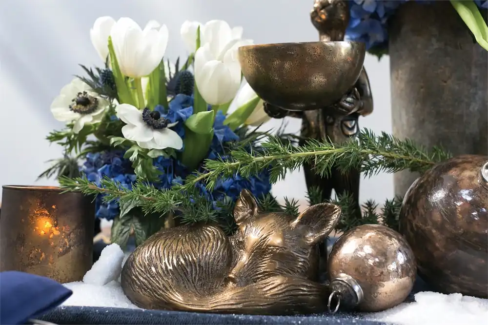 E+E Sleepy Eloise Figurine Set Of 4 By Accent Decor - Gold - Metal - 75025 Weekend Sale