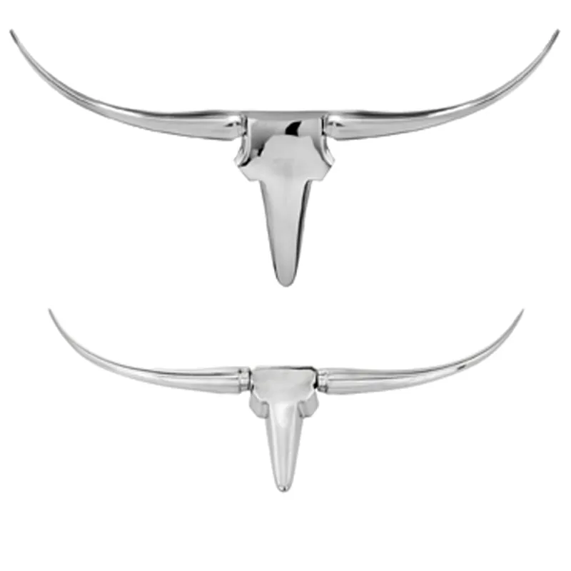Direct From Manufacturer Buffe Extra Large Long Horn Wall Bust By Homeroots
