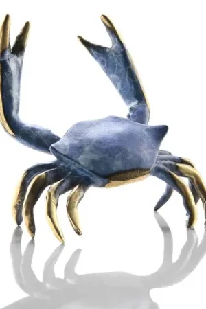 Blue Crab By SPI Home - 4in Height Modern