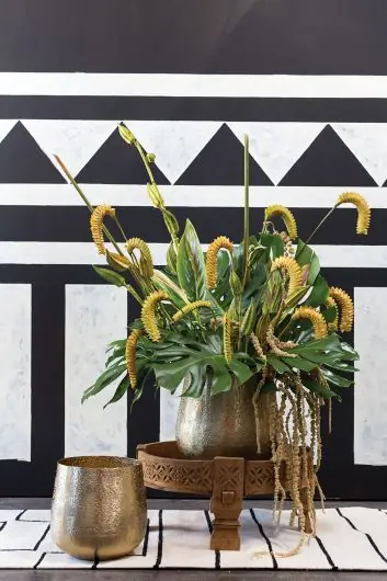 Delany Pot By Accent Decor - 2 Sizes - Gold - Metal - 73190 - 73191 Order Now