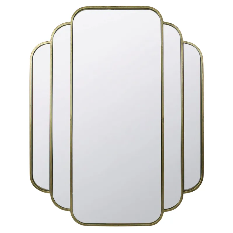 Gadsby Mirror, Brass - Deco By HomArt Deal