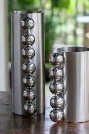 Big Sale Franco 8"H Vase Sculpture By Gold Leaf Design Group