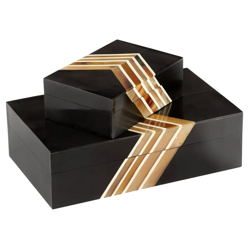 Large Salvador Container By Cyan Design - Black Certified