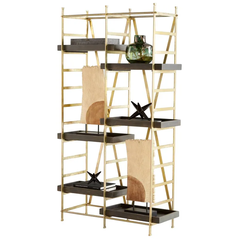 Affordable Corsetto Etagere By Cyan Design - Gold-Amber