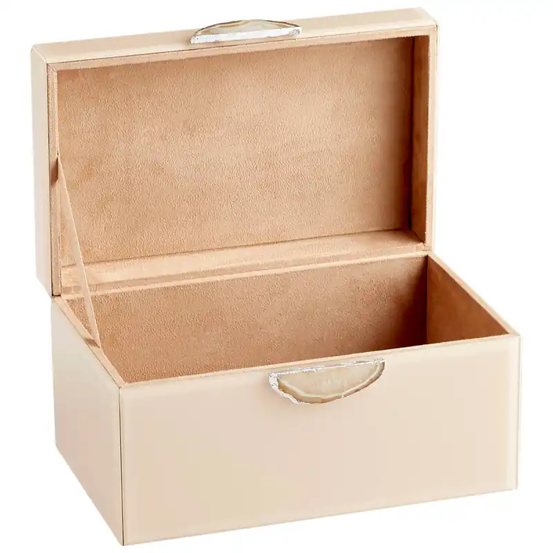Instant Buy Bijou Container By Cyan Design - White-Cream