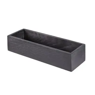 Price Drop Ashland drawer organizers (3 x 9: black) Set Of 6 - Black, Natural
