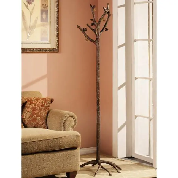 Pinecone Coat Rack By SPI Home - 68in Height One Day Deal