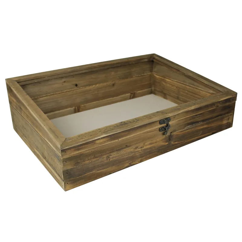 Davis Display Cases, Wood - Set of 2 By HomArt Must Have