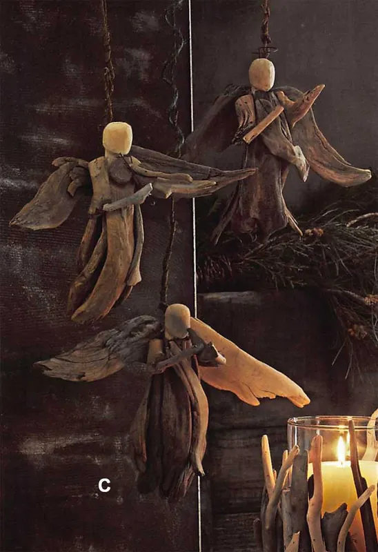 Driftwood Angels - Set Of 3 Last Chance