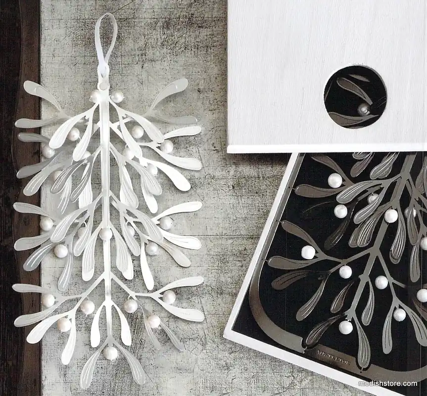 Beaded Mistletoe - Set Of 2 Limited Offer