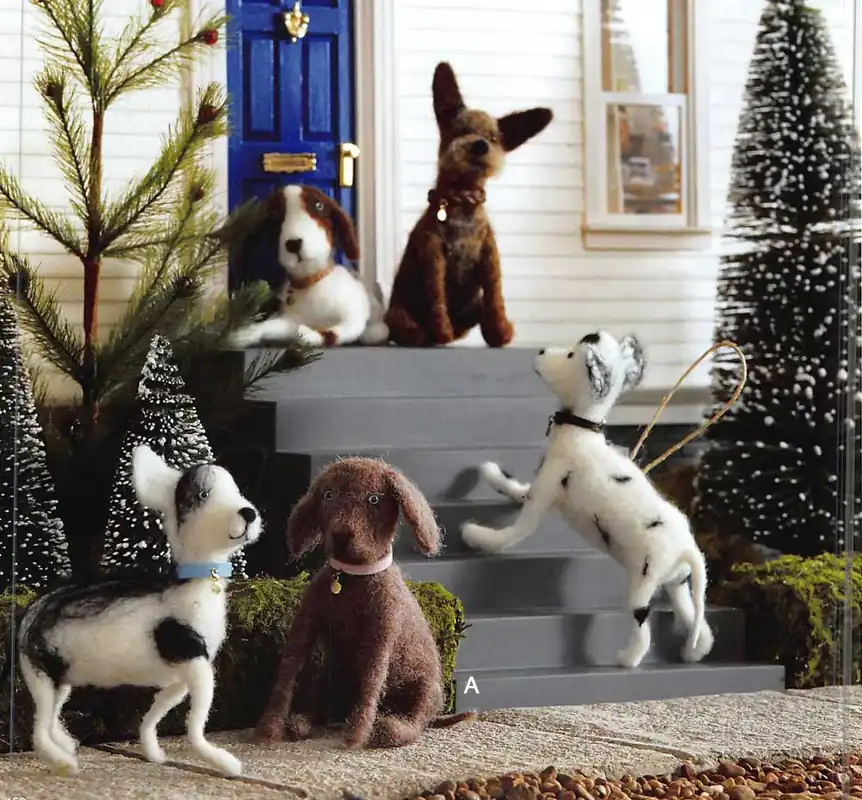 Downtown Hound Ornaments - Set Of 5 Shop Now