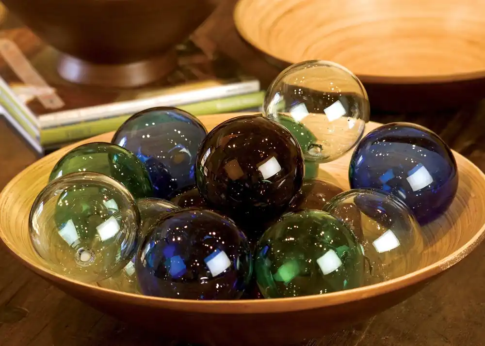Time-Limited Kalalou Glass Ball - Set Of 6