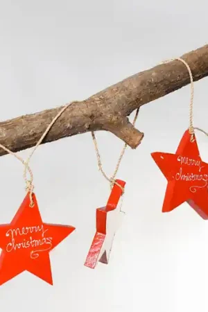 Xmas Star Ornament Set of 5 by Artisan Living Money Back Guarantee
