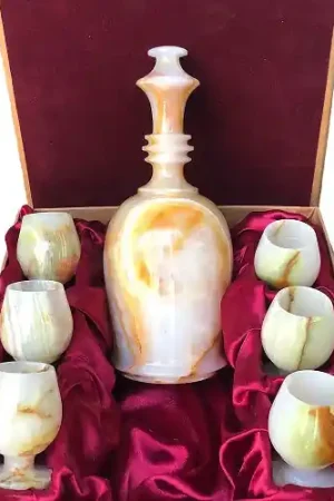 Worldwide Shipping Wine Decanter & Goblets Set -II
