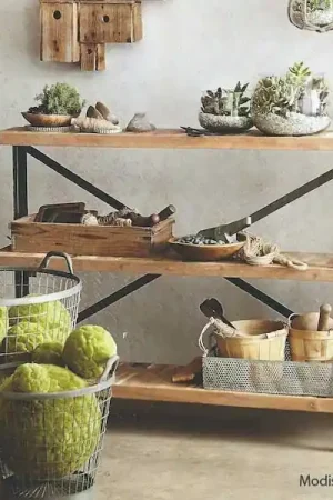 Bulk Order Roost Boatwood Low Shelf on Casters